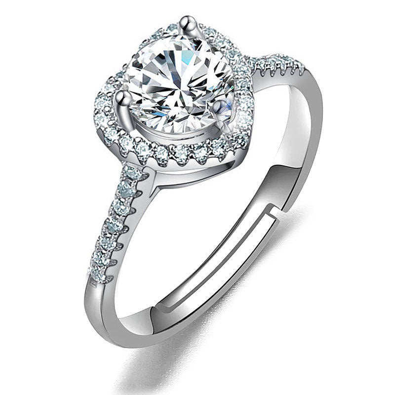 Moissan Diamond Ring