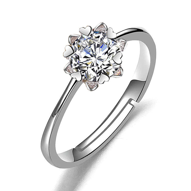 Moissan Diamond Ring