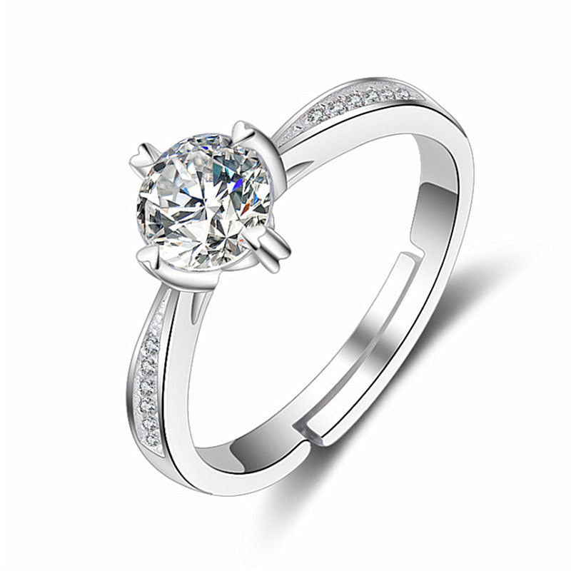 Moissan Diamond Ring