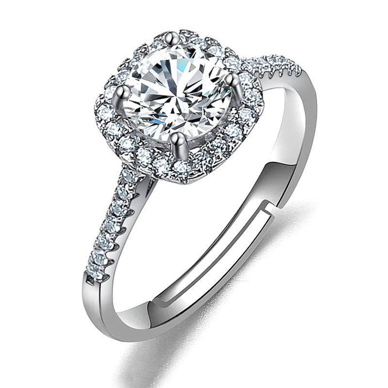 Moissan Diamond Ring