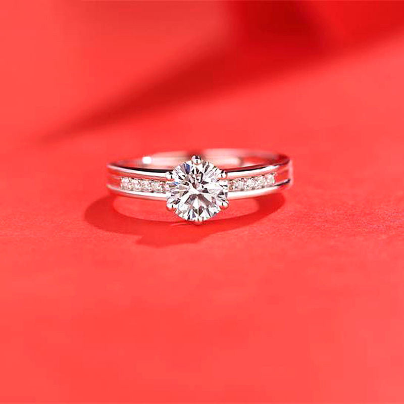 Moissan Diamond Ring