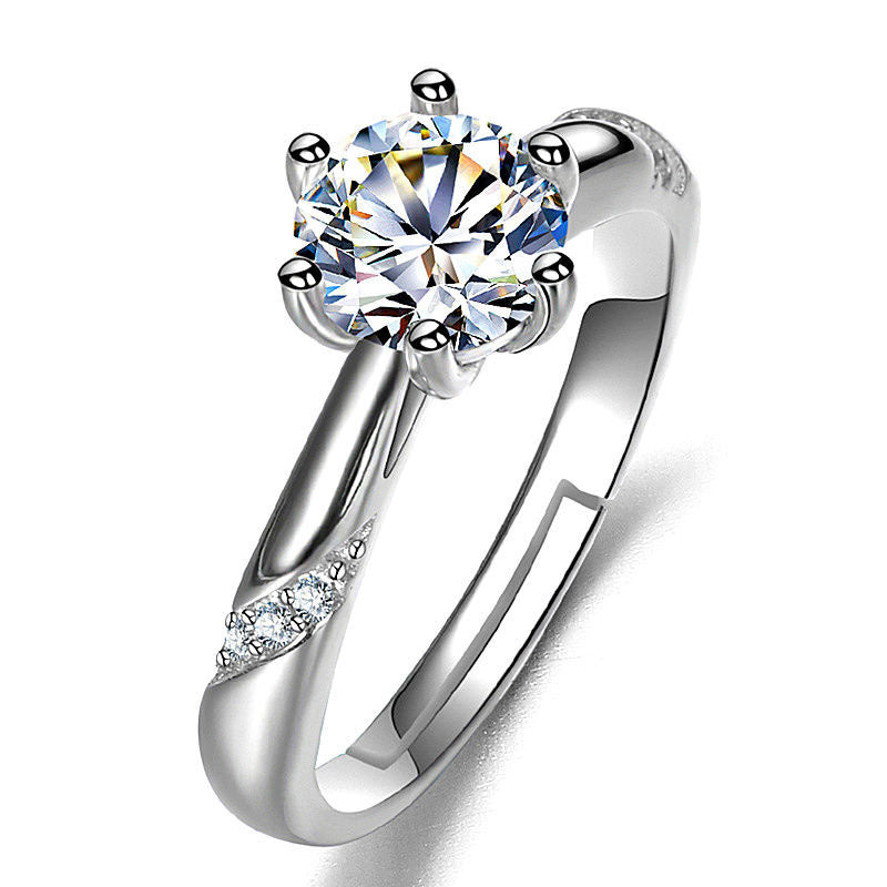Moissan Diamond Ring