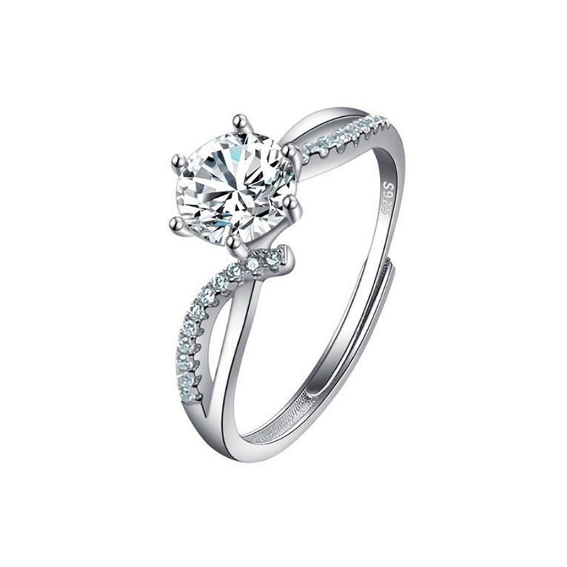 Moissan Diamond Ring