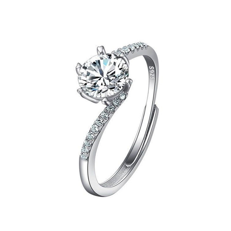 Moissan Diamond Ring
