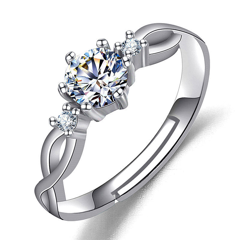 Moissan Diamond Ring