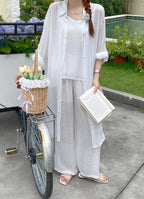 Bracy Luxury 3 Pc Linen Coord Set