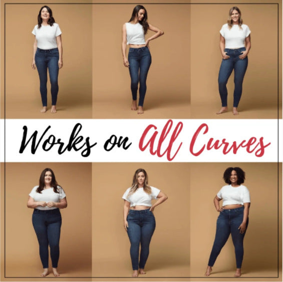 Fallon seamless stretch-leg jeans