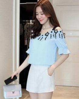 Herminie Off Shoulder Lace Top