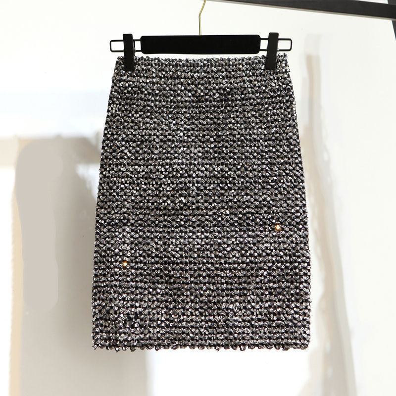 Seasa Sequin Skirt