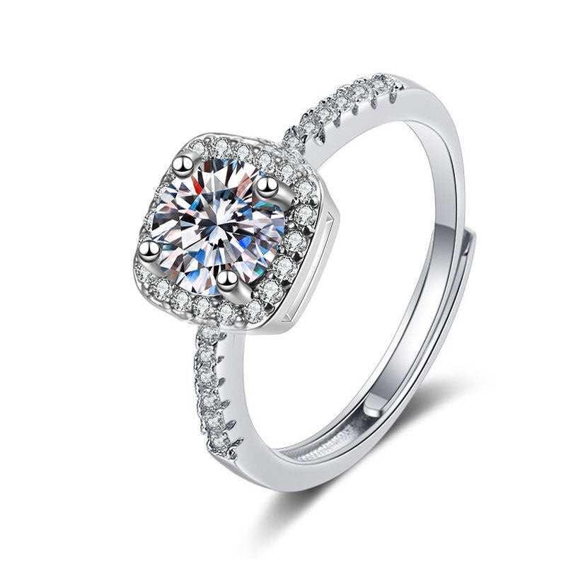 Moissan Diamond Ring