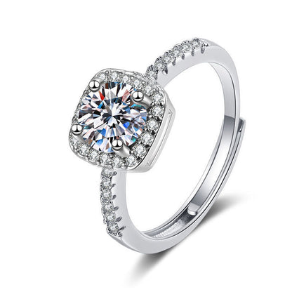 Moissan Diamond Ring