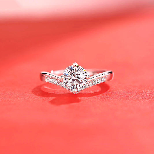 Moissan Diamond Ring
