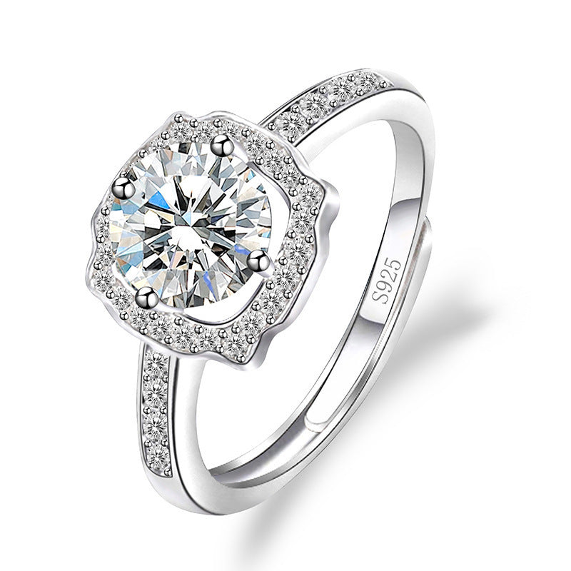 Moissan Diamond Ring