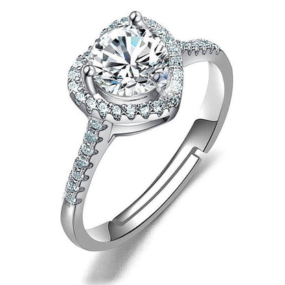Moissan Diamond Ring