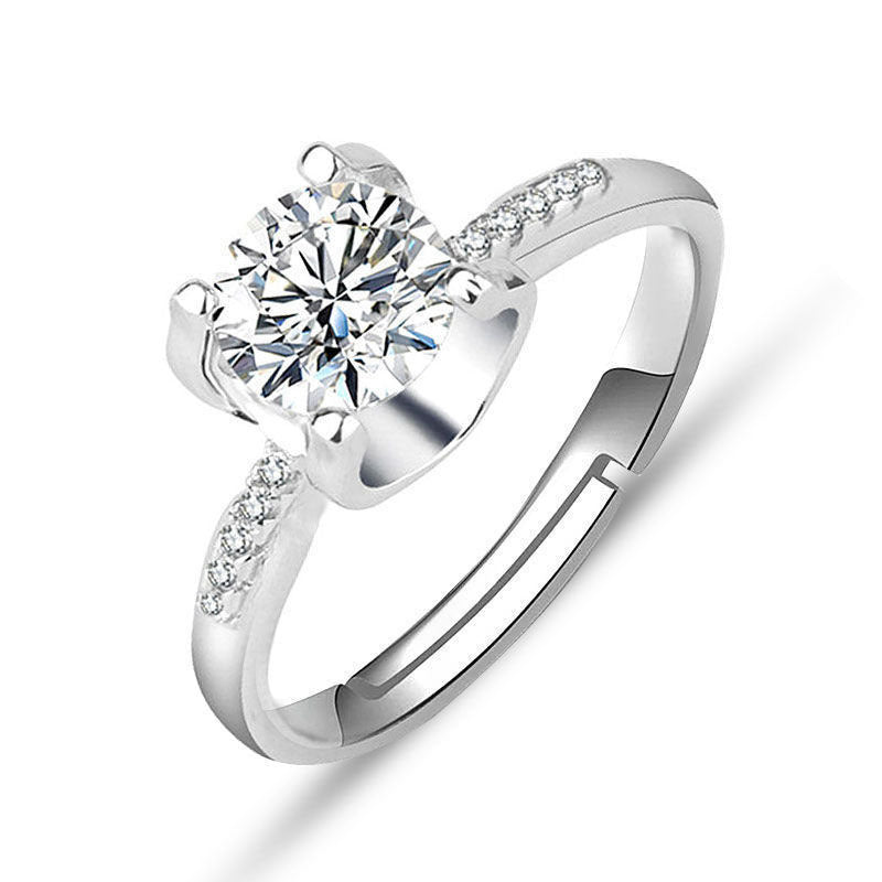Moissan Diamond Ring
