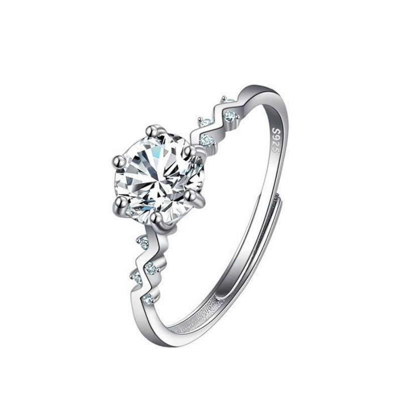 Moissan Diamond Ring