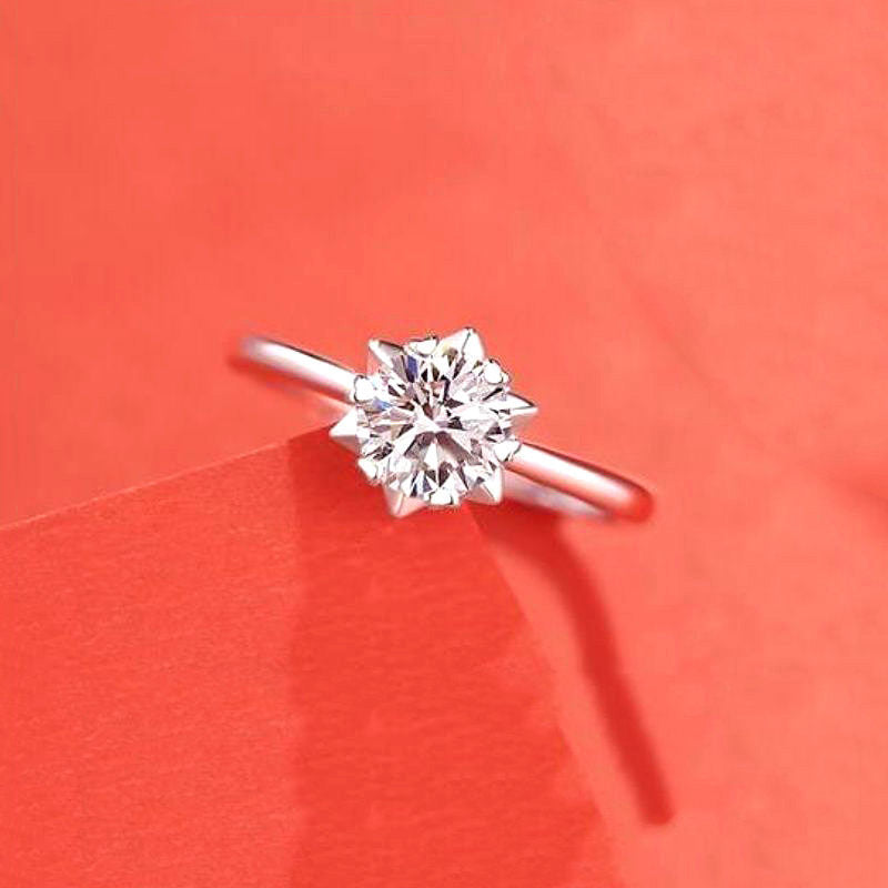 Moissan Diamond Ring