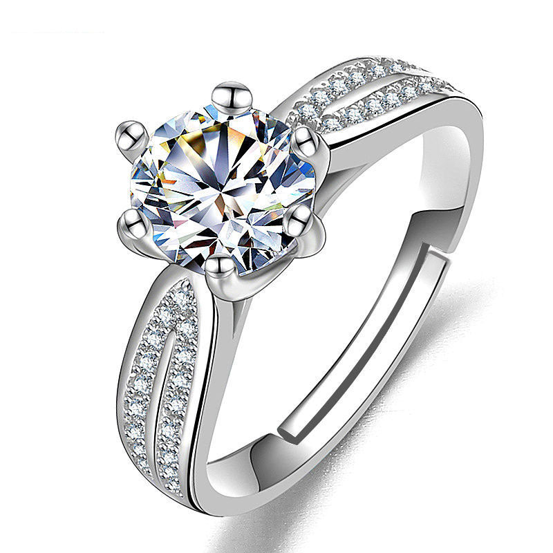 Moissan Diamond Ring