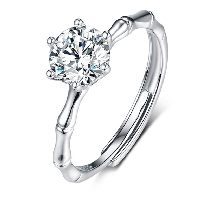Moissan Diamond Ring