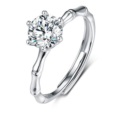 Moissan Diamond Ring