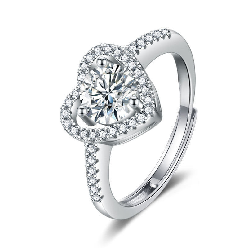 Moissan Diamond Ring
