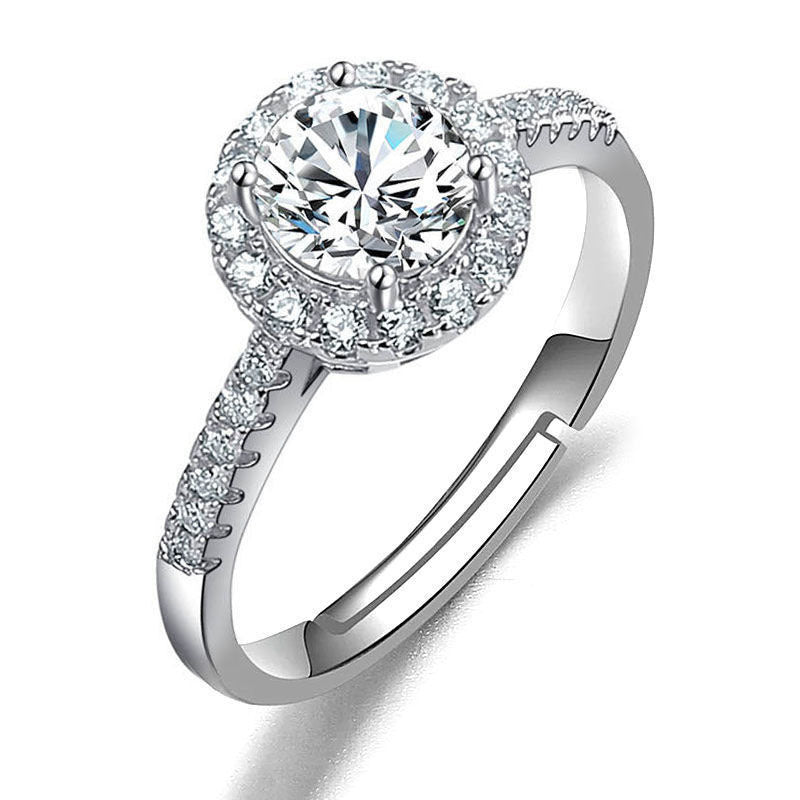 Moissan Diamond Ring