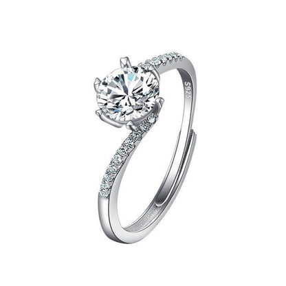 Moissan Diamond Ring