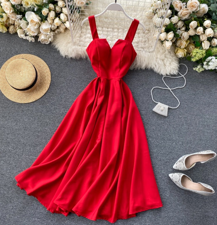 Ratih V-neck Halter Dress