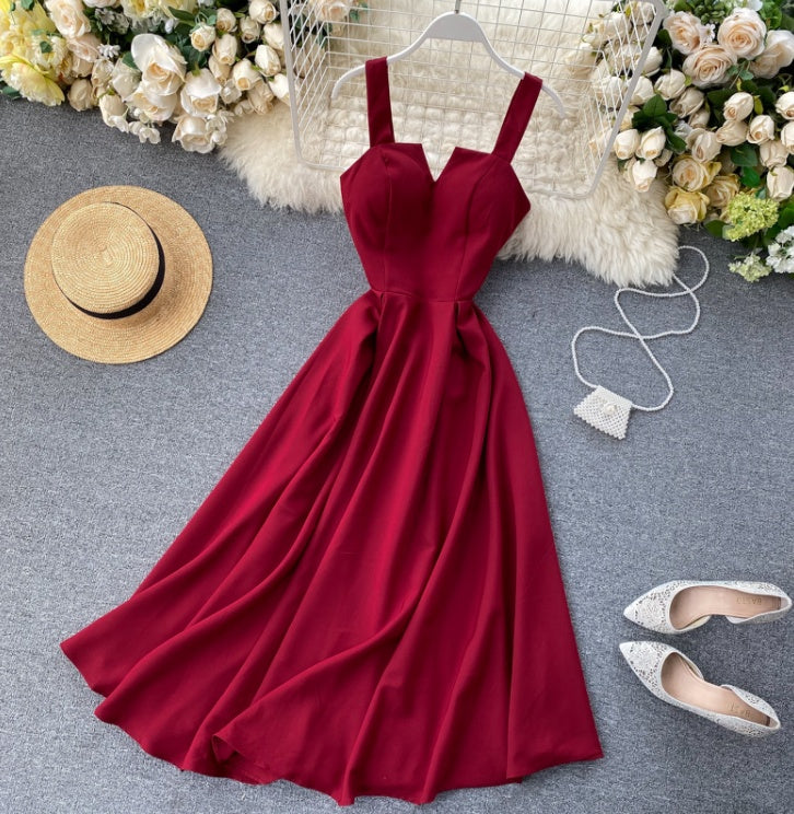 Ratih V-neck Halter Dress