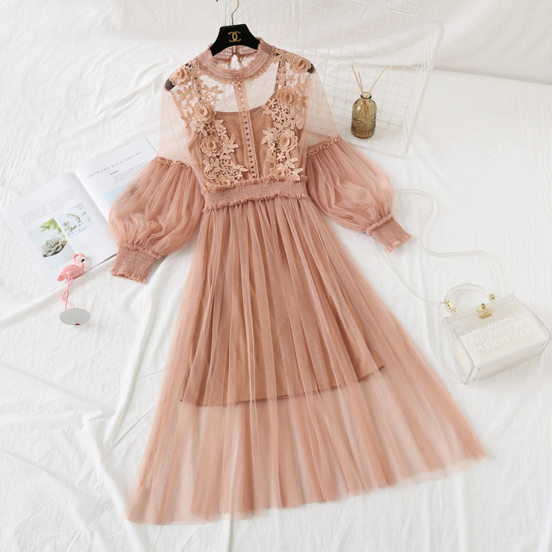 Lynne mesh dress