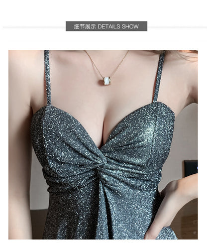 Freesia sparkle dress