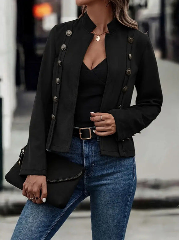 Retro Suede Coat