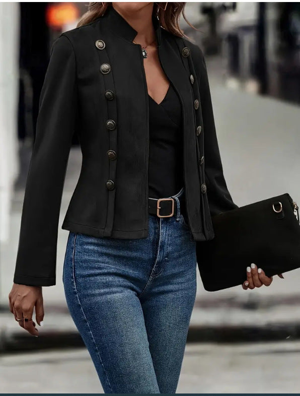 Retro Suede Coat