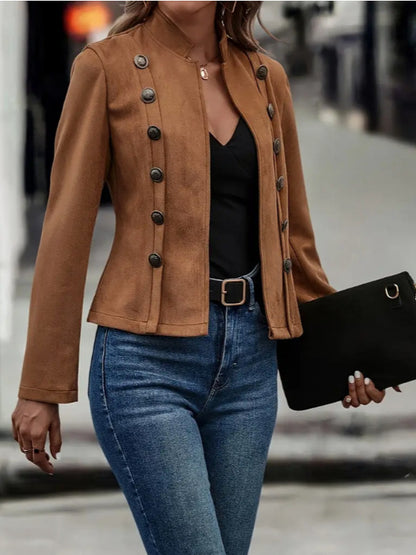 Retro Suede Coat