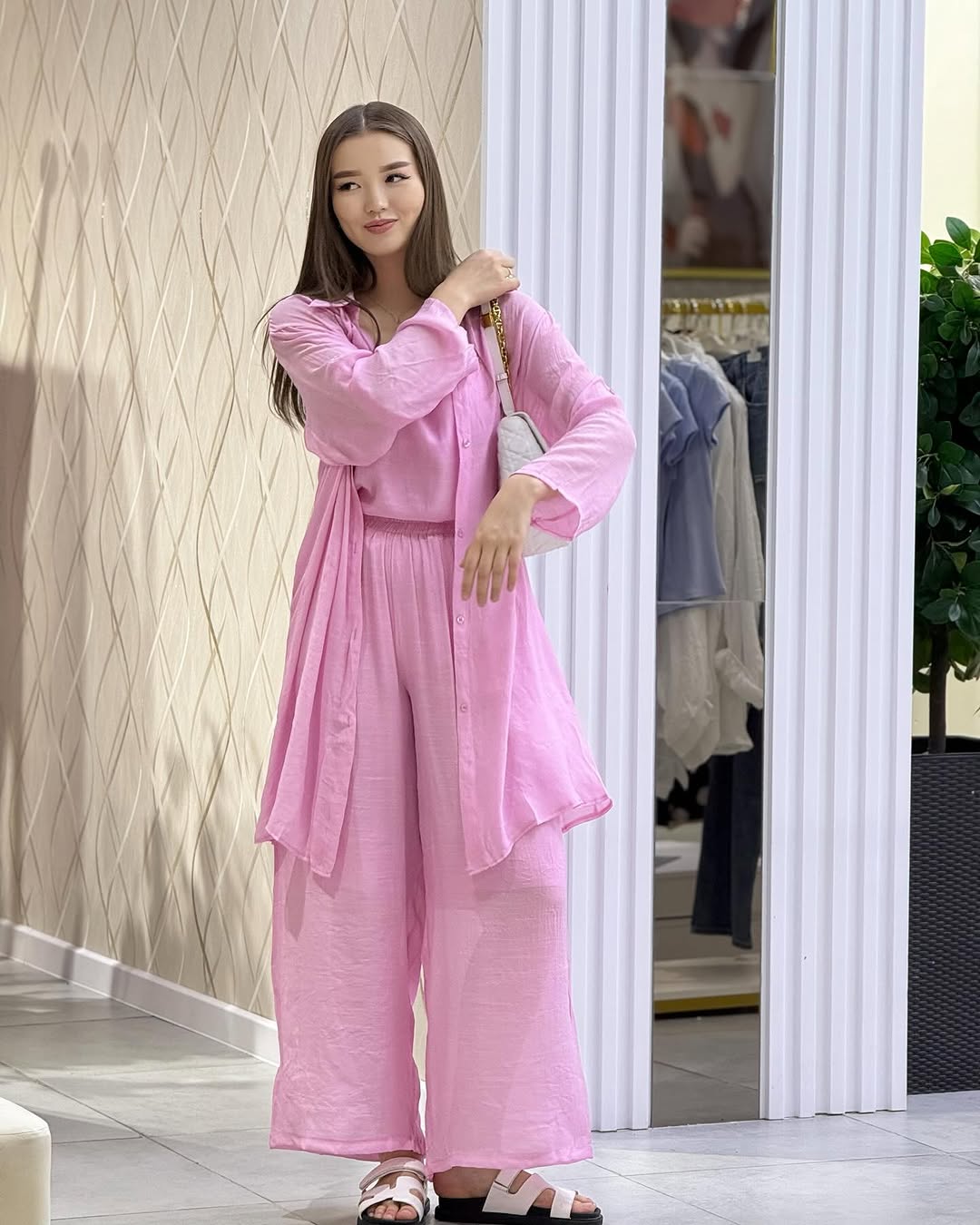 Bracy Luxury 3 Pc Linen Coord Set