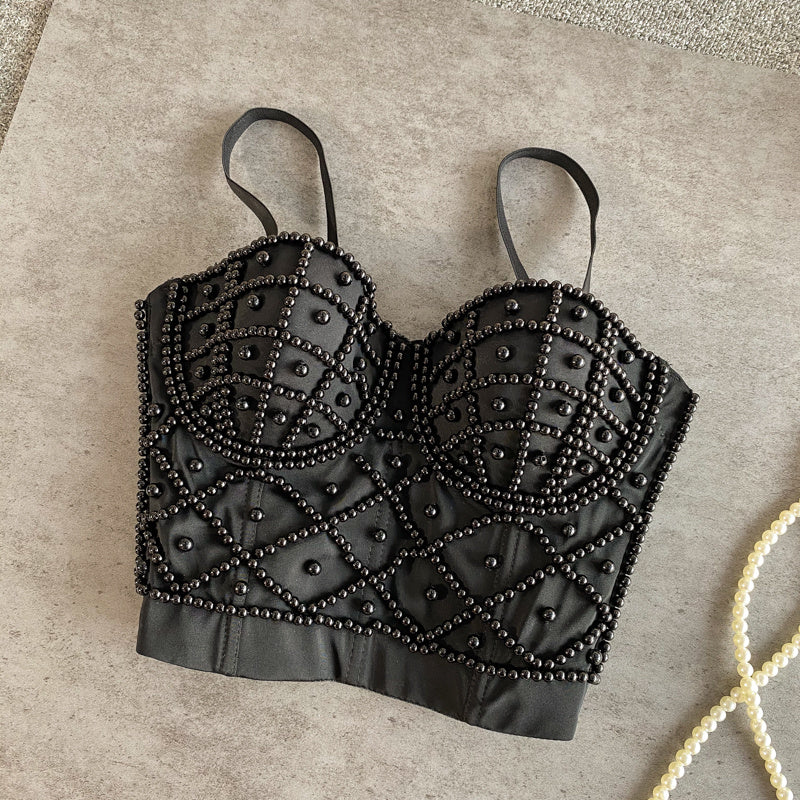 Vale Push Up Fishbone Bra Top