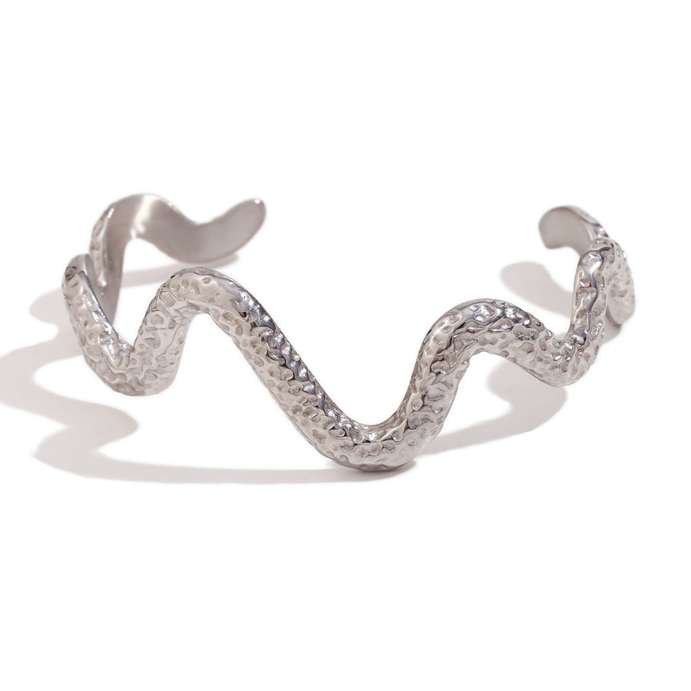 Wave Snake Bracelet