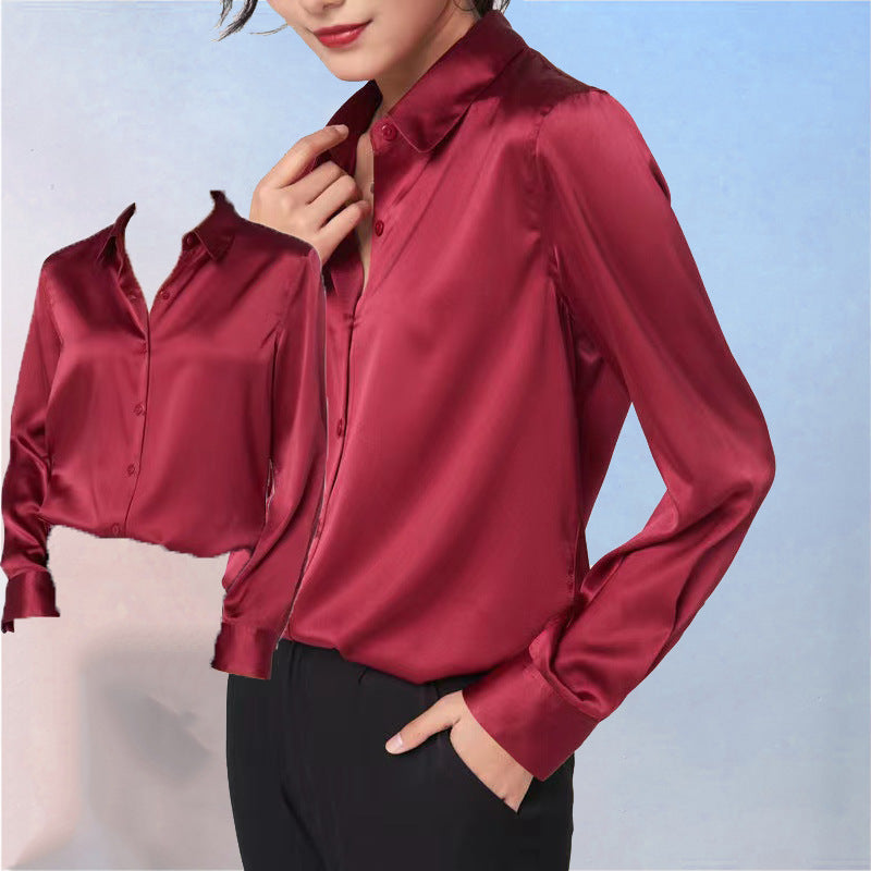 Georgina Satin Shirt