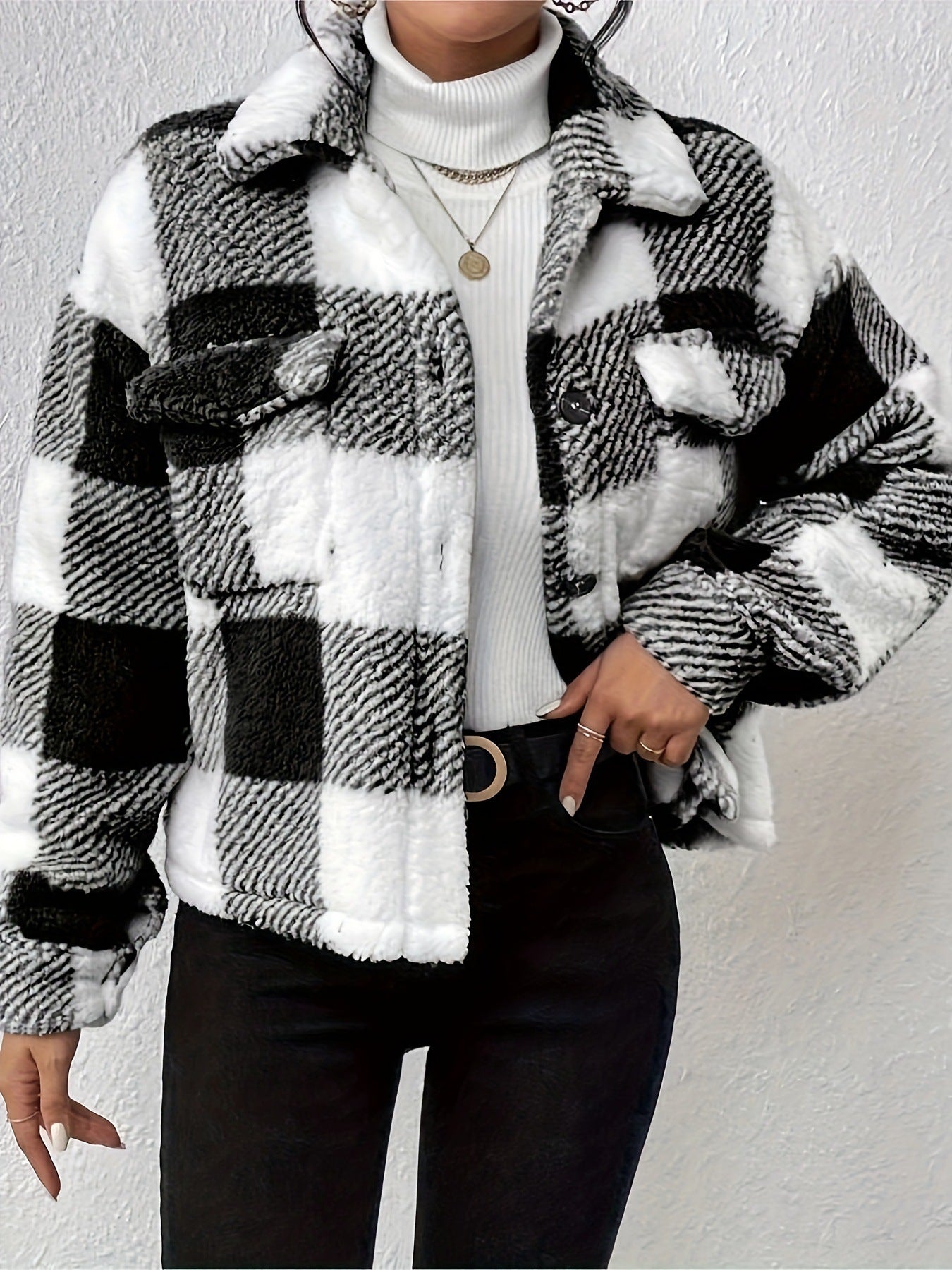 Mallory Double-sided Plush Jacket
