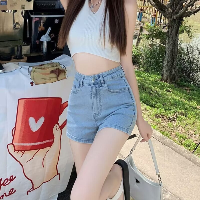 Denim Super Shorts