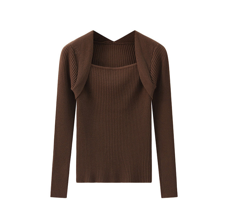 Aria Trendy Knit Layered Top
