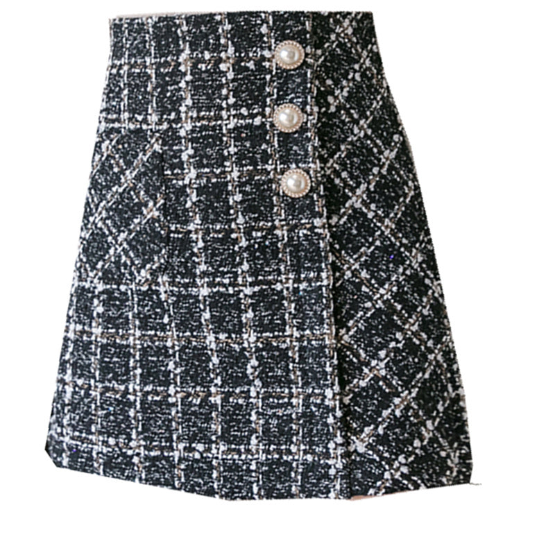 Seo-yeon tweed skirt