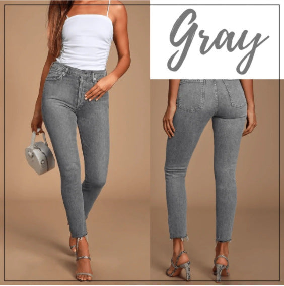 Fallon seamless stretch-leg jeans