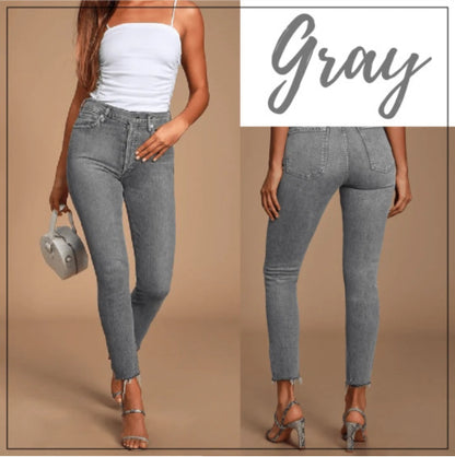 Fallon seamless stretch-leg jeans