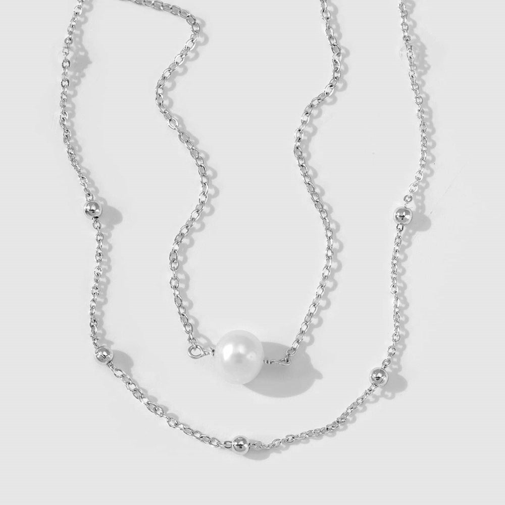 Minimalist All-match Copper Bead Chain Bracelet