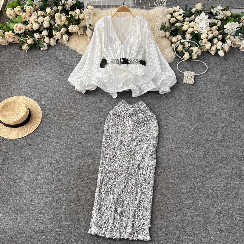 Paris Party skirt and top set
