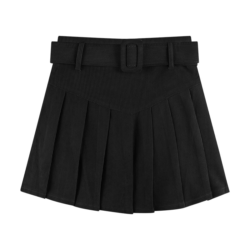 Rustic Elegance Pleat Skirt