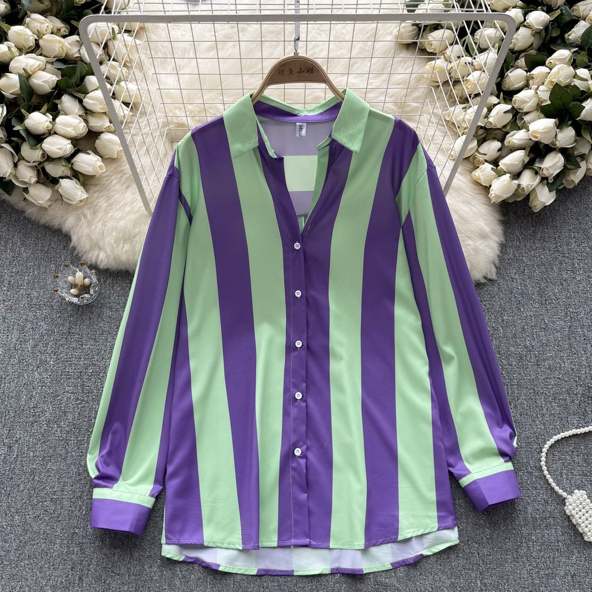 Kylee Luxury Stripe Shirt