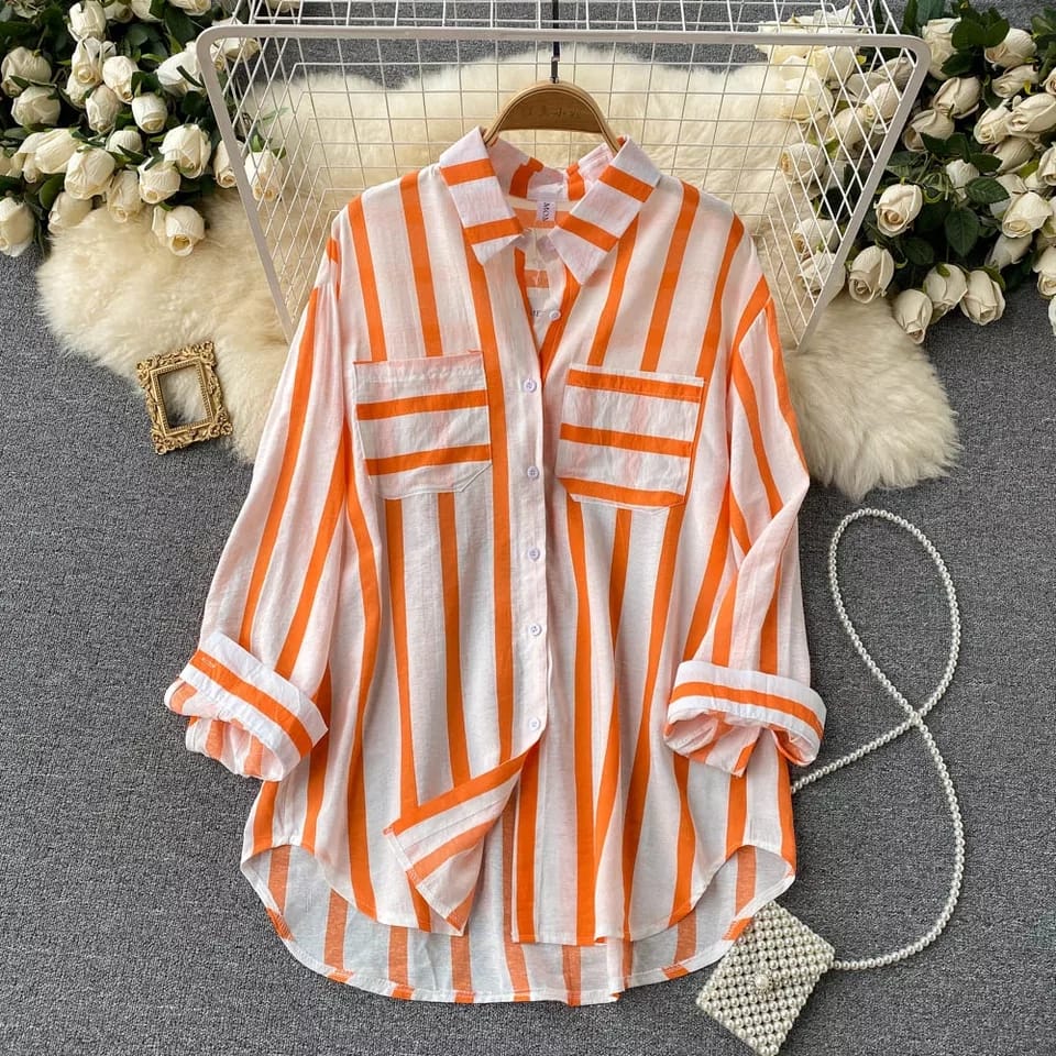 Diana Luxury Stripped Shirt