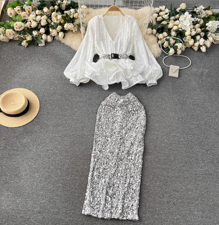 Paris Party skirt and top set